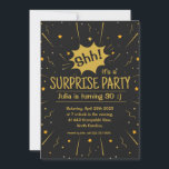 Invitaciones de cumpleaños sorpresa divertidas<br><div class="desc">Una divertida invitación sorpresa de cumpleaños,  el personalizable completo de ida y vuelta. ¡Espero que lo disfrutes!</div>