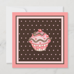 Invitaciones de Cupcake