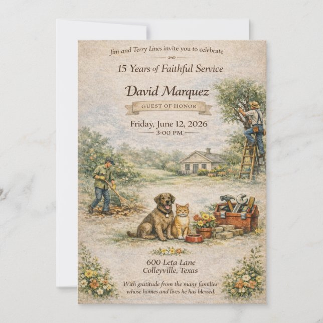 Invitaciones de David Marquez (Anverso)