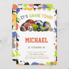 Invitaciones de deportes All Star