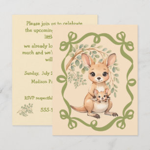 Invitaciones de descarga digital para baby shower
