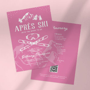 Invitaciones de Despedida de Soltera de Invierno A
