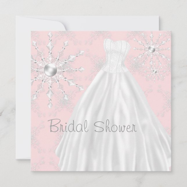 Invitaciones de Despedida de Soltera de Vestido de (Anverso)