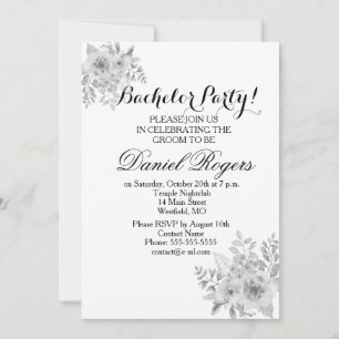 Invitaciones de Despedida de Soltero en Escala de