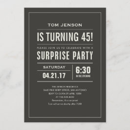Invitaciones de encargo de la edad y del