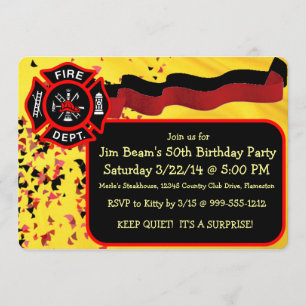 Invitaciones de encargo de la fiesta de cumpleaños
