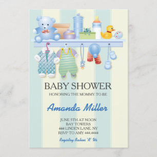 Invitaciones de enfermería de Baby Shower