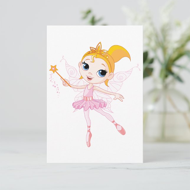 Invitaciones de Fairy Ballerina (Subido por el creador)