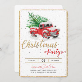 Invitaciones de feriado de navidades