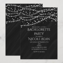 Invitaciones de fiesta con brillo y glamour de Bla