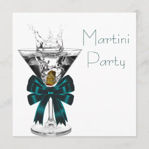 Invitaciones de fiesta con forma de copa de Martin