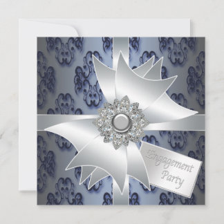 Invitaciones de fiesta de compromiso elegantes