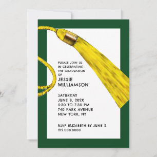 Invitaciones de fiesta de graduación creativas