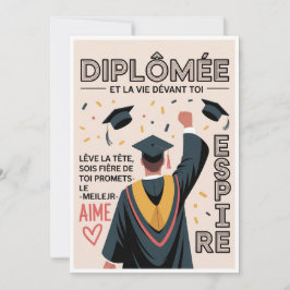 Invitaciones de fiesta de graduación 🎓 – Modernas