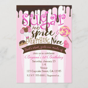 Invitaciones de fiesta de TODO BONITO ESPECIAS AZÚ