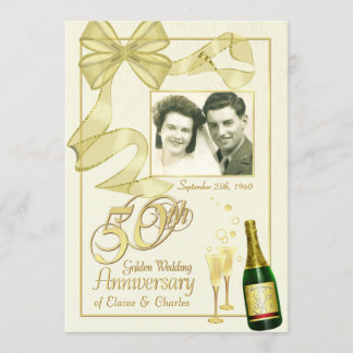 Invitaciones de foto elegantes para la fiesta de a