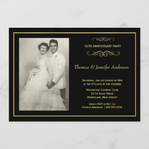 Invitaciones de Foto para Aniversario de Boda - 50