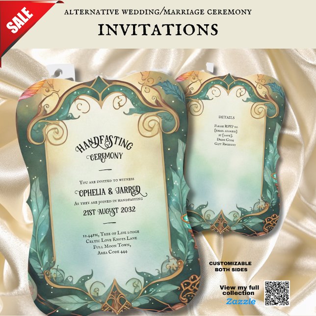 INVITACIONES DE GESTIÓN DE ORO VERDE ETHEREAL (Subido por el creador)