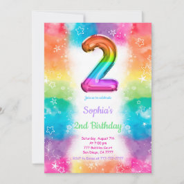 Invitaciones de globos