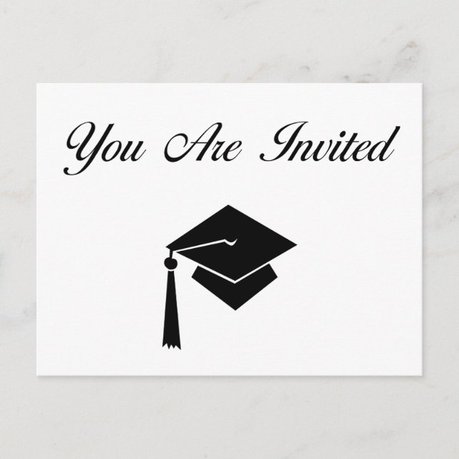 Invitaciones de graduación (Anverso)