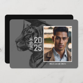 Invitaciones de graduación únicas Añadir foto