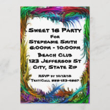 Invitaciones de Guay Party
