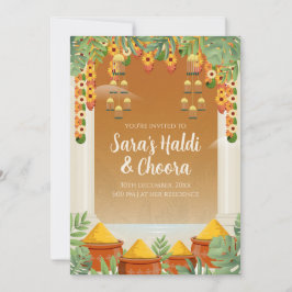 Invitaciones de Haldi invitaciones de Digital Choo