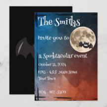 Invitaciones de Halloween