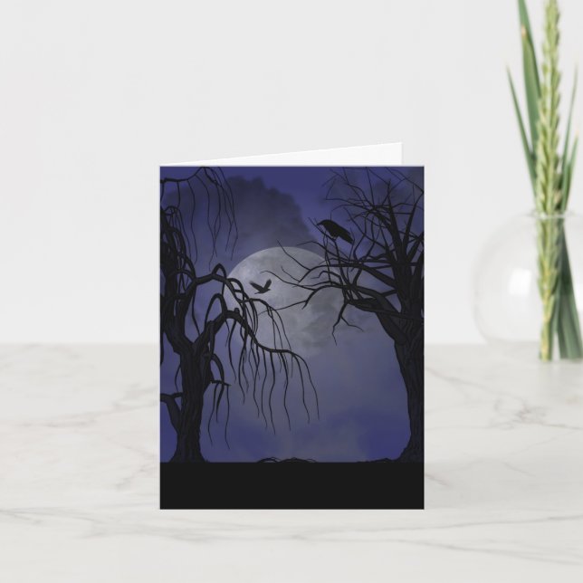 Invitaciones de Halloween (Anverso)