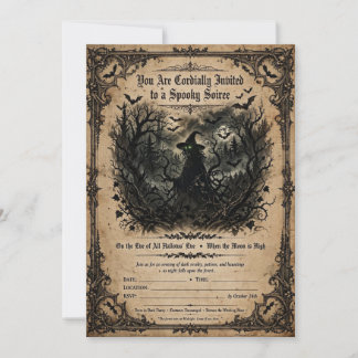 invitaciones de Halloween