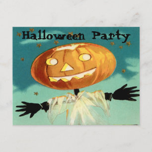 Invitaciones de Halloween del vintage