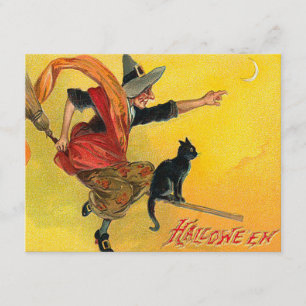 Invitaciones de Halloween del vintage
