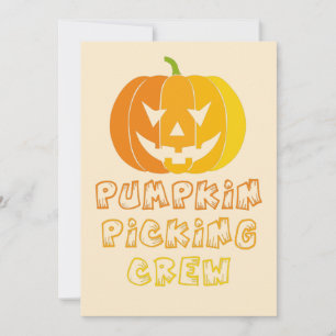 Invitaciones de Halloween para la cuadrilla de rec