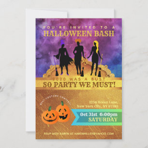 Invitaciones de Hocus Pocus