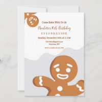 Invitaciones de Hombres de Jengibre