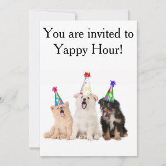 Invitaciones de hora feliz