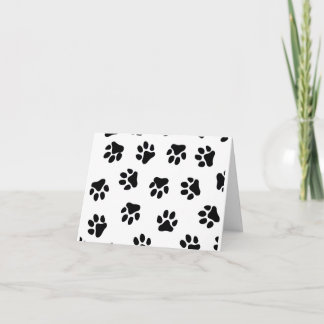 Invitaciones de Huella de Perro para Cumpleaños, e