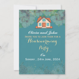 Invitaciones de inauguración de casa 