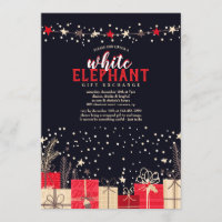 Invitaciones de intercambio de regalos