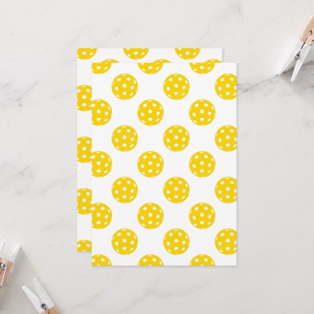 Invitaciones de invitaciones para tarjetas de bola (Anverso/Reverso In Situ)