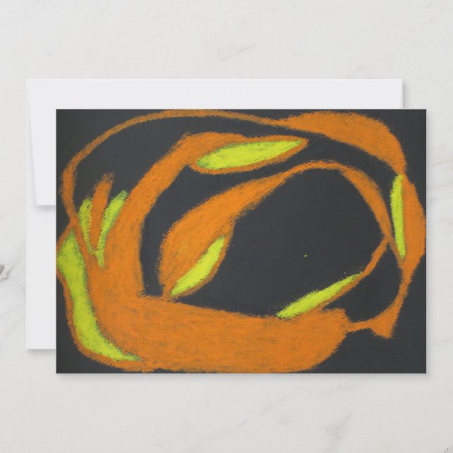 Invitaciones de Jack'o Lantern desrepresentadas en (Anverso)