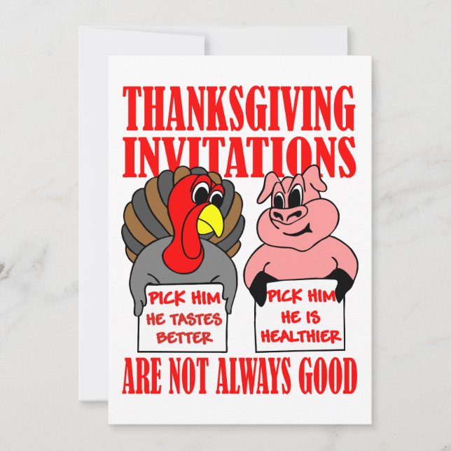 INVITACIONES DE LA ACCIÓN DE GRACIAS (Anverso)
