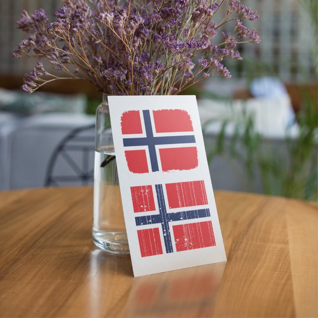 Invitaciones de la bandera de Noruega (Subido por el creador)