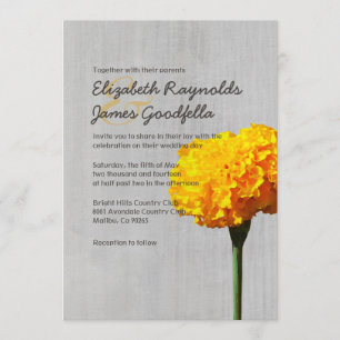 Invitaciones de la boda de la maravilla del