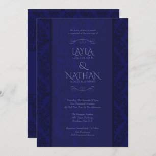 Invitaciones de la boda de la marina de guerra y