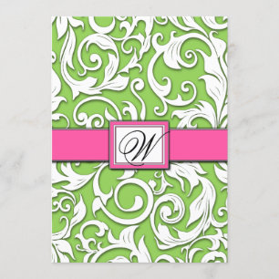 Invitaciones de la boda del damasco de las rosas