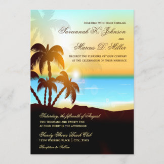Invitaciones de la boda del destino de las