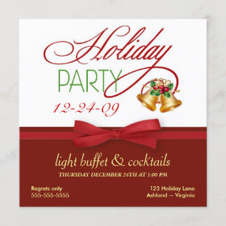 Invitaciones de la casa abierta del día de fiesta