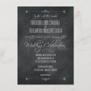 Invitaciones de la celebración de la boda de la