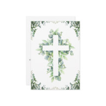 invitaciones de la cruz botánica de primera comuni